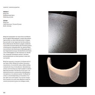 BlingCrete - iF Product and Material yearbook 2012